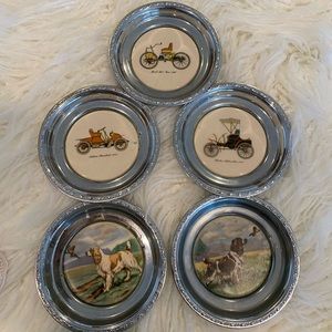 Vintage Comemorative Plates